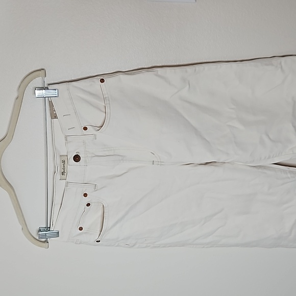 NWT Madewell The Perfect Vintage Wide-Leg Jean White Size 28 - Picture 4 of 13